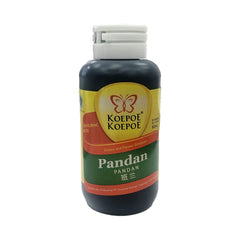 Koepoe Koepoe Pandan Flavoring Paste front view enhances desserts with pandan aroma.