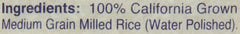 Kokuho Rose Rice medium-grain milled for fluffy results