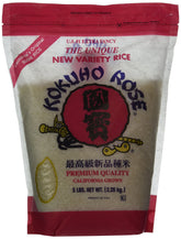 Kokuho Sushi Rice packaging close-up, showcasing premium grains for home sushi.