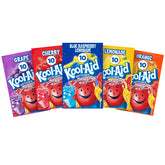 Kool-Aid 50 pack packets ready to flavor your beverages with customizable sweetness