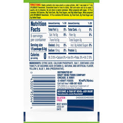 Kool-Aid lemon-lime packet close-up highlighting citrus flavor