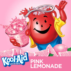 Kool-Aid Pink Lemonade in a two-quart pitcher ready to serve family and friends
