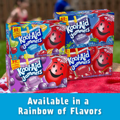 Pouch highlights 75% less sugar than leading regular sodas