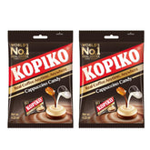 Kopiko Cappuccino Candy two-pack outer box, convenient gifting option and storage.