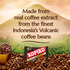 Kopiko coffee candy open-pack presentation for easy sharing