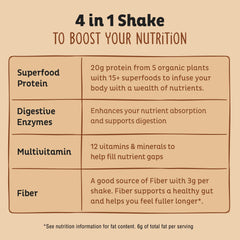 KOS ingredients blend close-up for complete vegan protein