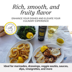 Kouzini glass bottle packaging preserves freshness and premium quality.