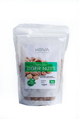 Kovafood tiger nuts sun-dried surface highlighting earthy flavor.