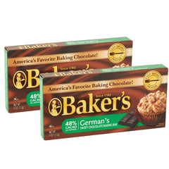 Kraft Bakers German Chocolate Bar 4oz package: classic wrap for convenient snacking.