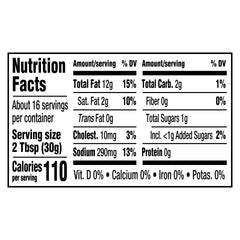 Close-up of Kraft Buttermilk Ranch Dressing bottle top with easy-squeeze applicator