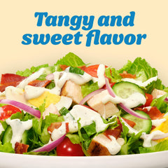 Kraft Chunky Blue Cheese Dressing bottle highlights 20% more cheese