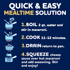 Kraft Deluxe garlic and herbs seasoning adds aromatic note to macaroni