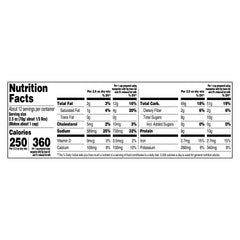 Kraft Mac & Cheese four-box pack back label displaying no artificial flavors.