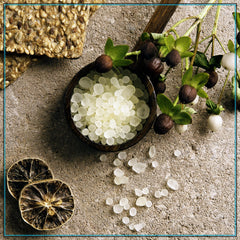 Krinos Mastic Gum desserts image emphasizing Turkish and Middle Eastern pastry uses.