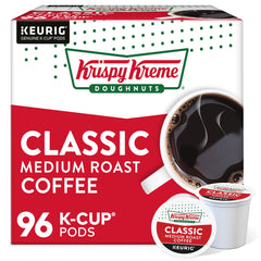 Krispy Kreme Classic Coffee pod pack, inviting aroma for your morning ritual.