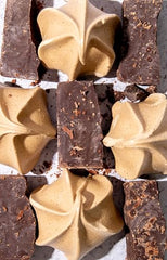 Krunchy Melts packaging open, easy access for on-the-go snacking.