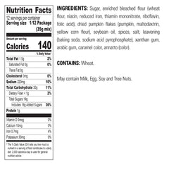 Krusteaz Pumpkin Spice Quick Bread Mix dry ingredients image signals quick prep.