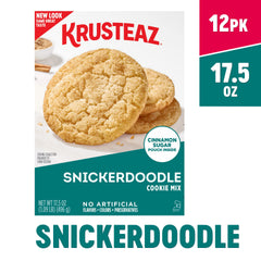 Krusteaz Snickerdoodle cinnamon sugar pouch enhances flavor directly from pouch.