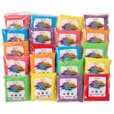 Kulture Khazana blue Holi color powder; washes off skin and fabrics easily