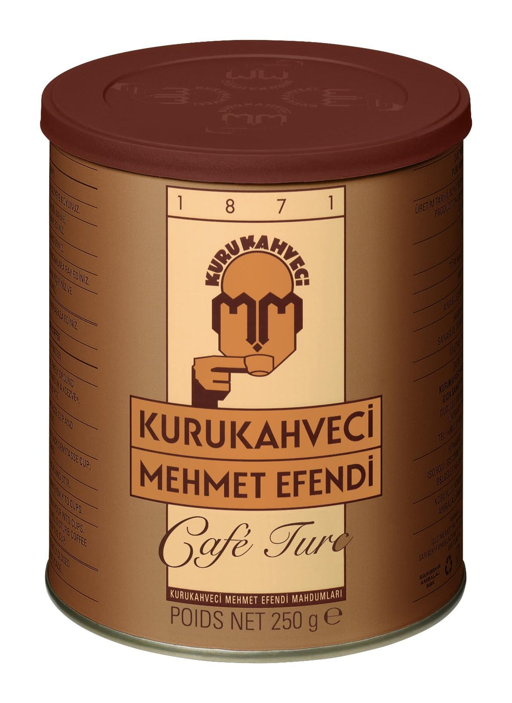 Kurukahveci Mehmet Efendi Turkish coffee foam forms a rich crema for an authentic experience
