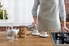 Kurukahveci Mehmet Efendi vacuum-sealed packaging preserves aroma and freshness.