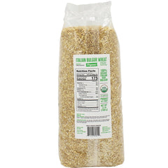 L'Oro Del Sud bulgur wheat cracked texture close-up for hearty dishes