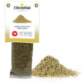 L'Oro Del Sud Sicilian oregano dried 2.11 oz bottle for bold pizza flavor.