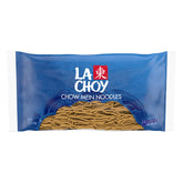 La Choy Chow Mein Noodles pack shot highlighting quick-cook texture for weeknights