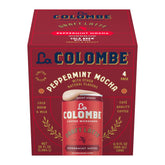 La Colombe Peppermint Mocha Draft Latte can, ideal for on-the-go refreshment.