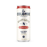 La Colombe Triple Draft Latte can, convenient single-serve format for on-the-go coffee.