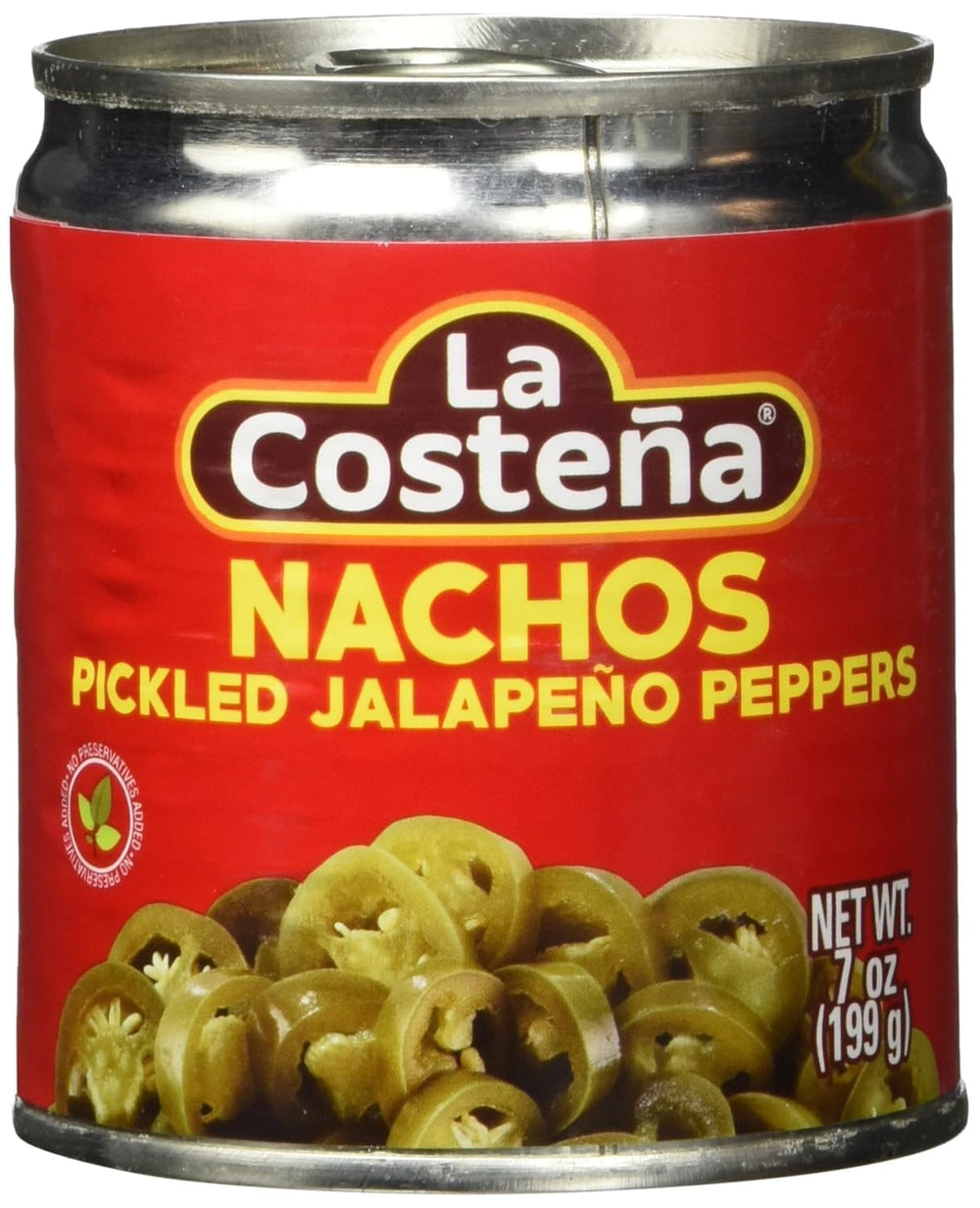 La Costeña sliced jalapeño peppers in a jar add zesty heat to nachos and tacos.