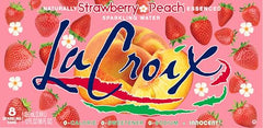 La Croix Strawberry Peach can pack for convenient, calorie-free sipping on the go.