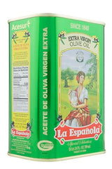 La Española First Cold Pressed EVOO bottle pour for fresh flavor