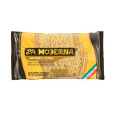 La Moderna Alphabet Letras Pasta in a bowl with playful shapes