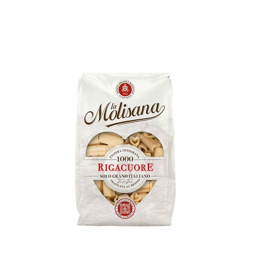 La Molisana Rigacuore N.1000 heart pasta package delivers premium Italian flavor