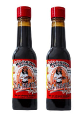 La Negra Va hot salsa marisquera botanera two-pack enhances seafood dishes.