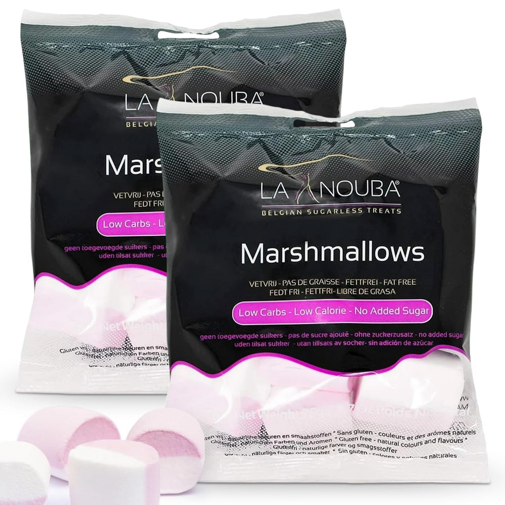 La Nouba Sugar Free Marshmallows pack for guilt-free snacking.