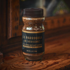 La Parroquia Veracruz aroma notes chocolate and fruity hints in the cup.