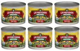 LA PREFERIDA fire-roasted peppers in can with peeled chunks for quick meals