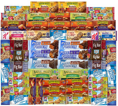 LA Signature Ultimate Healthy Fitness Box with protein bars for on-the-go fueling and post-workout snacking.