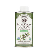La Tourangelle Organic EVOO bottle-pour shows ideal drizzle for cooking
