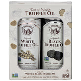 La Tourangelle White Truffle Oil bottle ready to drizzle over pasta for earthy aroma.