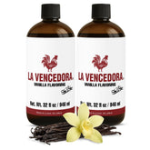 La Vencedora Mexican Vanilla 32oz bottles in a 2-pack for large-batch baking.