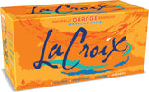 La Croix Orange sparkling water bottle with fresh citrus aroma for refreshing hydration