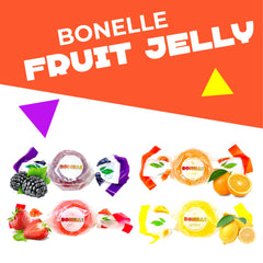 LAETAFOOD Bonelle blackberry jelly candy; rich berry flavor for dessert boards