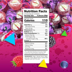LAETAFOOD Bonelle assorted-fruit flavors closeup, soft-chewy texture ideal for party favors.