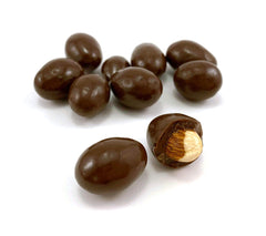 LAETAFOOD Chocolate-covered almonds as a dessert-garnish add a shiny, flavorful touch to desserts.