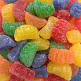 LAETAFOOD Fruit Slices Candy bulk bag showing soft chewy bites for sharing