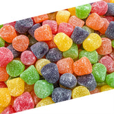 LAETAFOOD Gum Drops strawberry close-up highlights fruity aroma ideal for jars