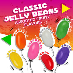 LAETAFOOD Jelly Beans bulk bag ideal for easy party planning and display